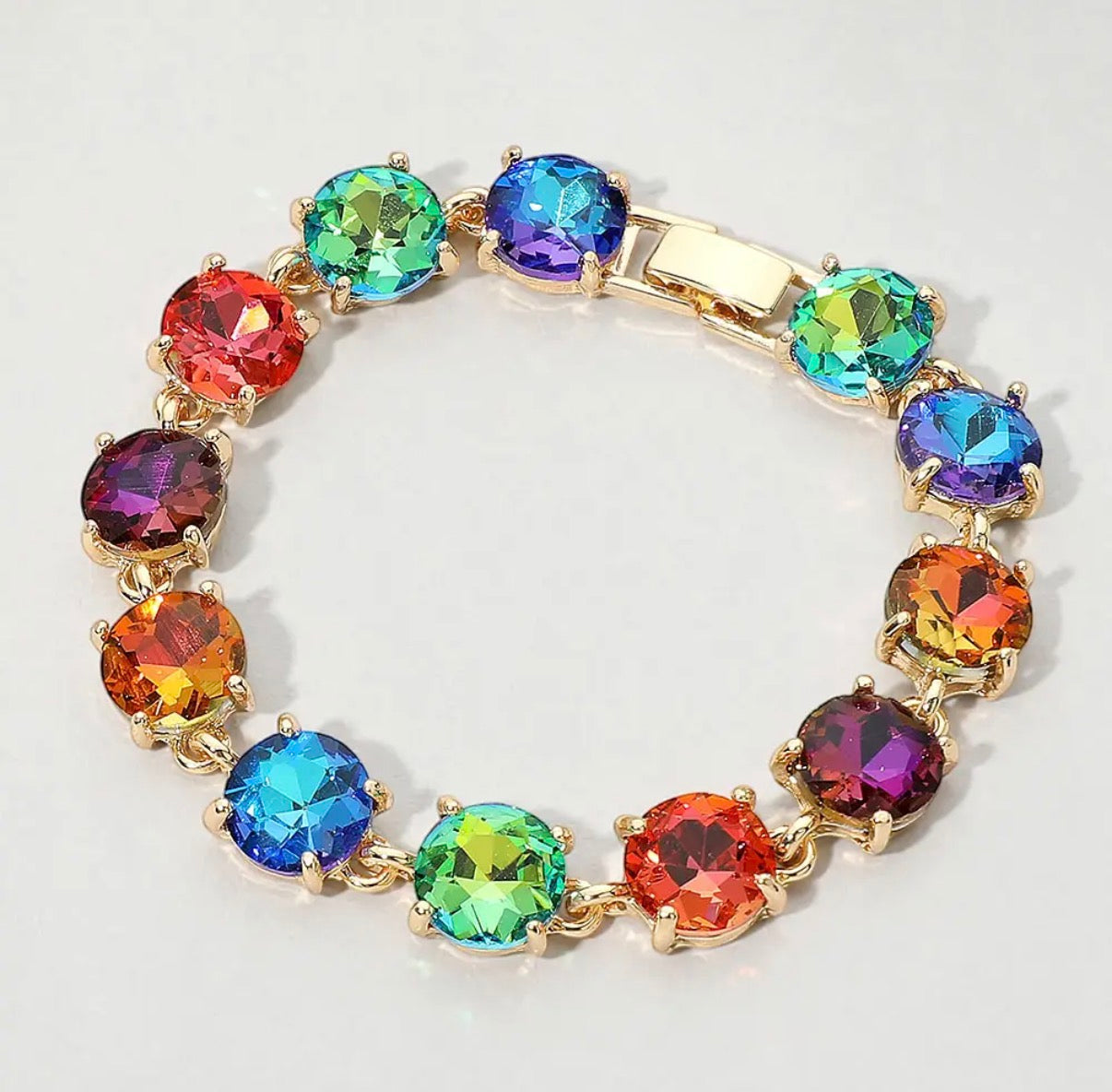 Color Crush Crystal Bracelets