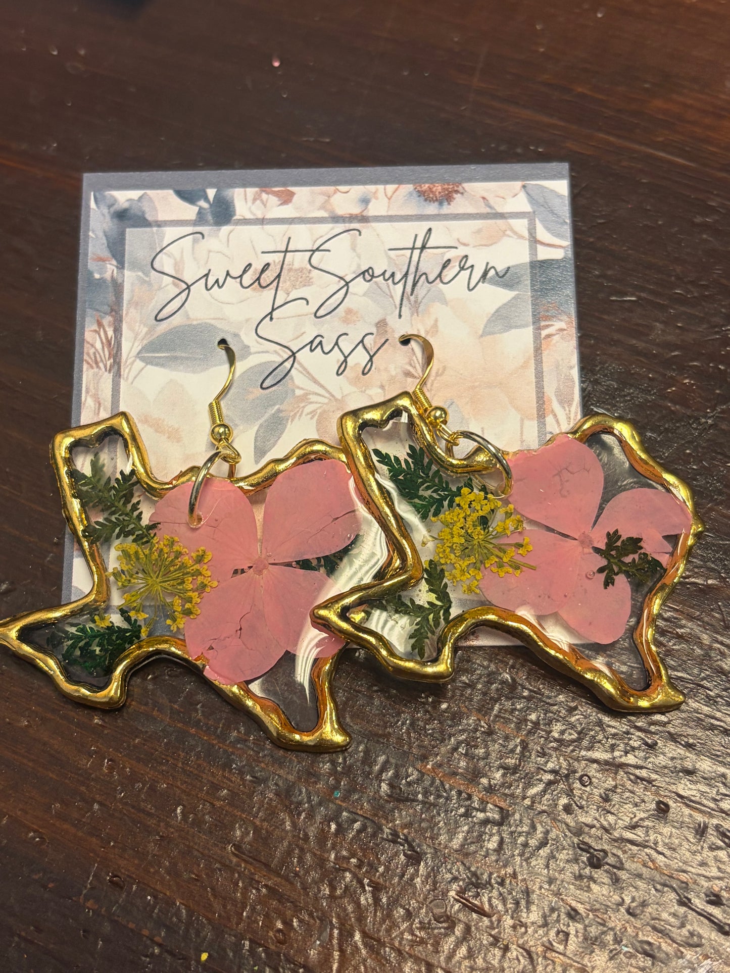 Lone Star Blooms Earrings