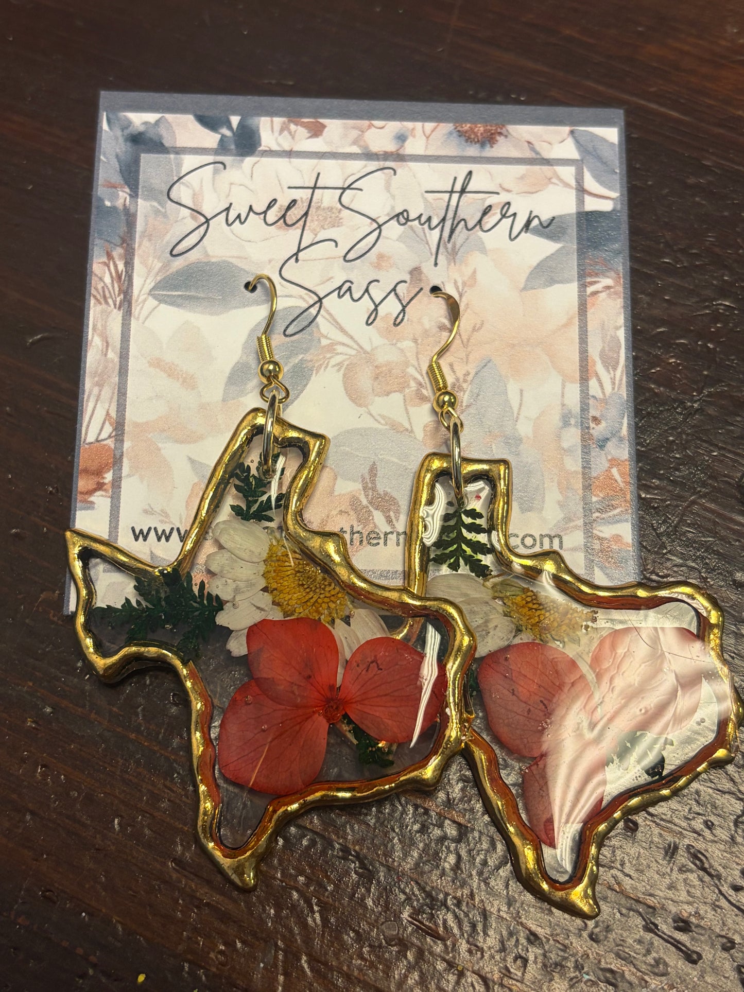 Lone Star Blooms Earrings