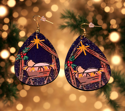 Silent Night Earrings