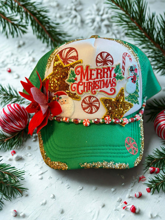 Merry Christmas Trucker Hat