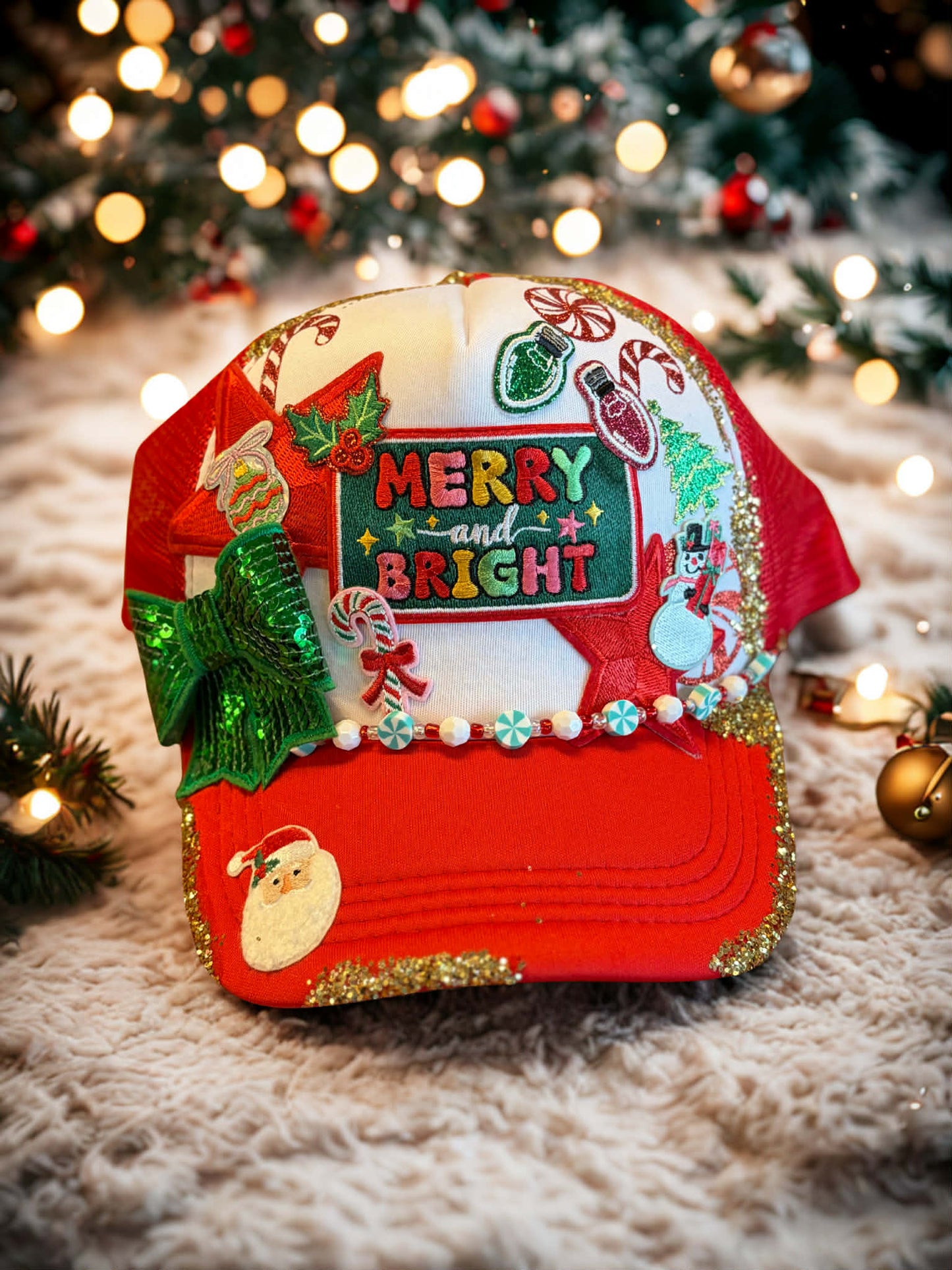 Merry & Bright Trucker Hat