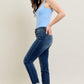 Judy Blue Cuffed Slim Fit Jeans