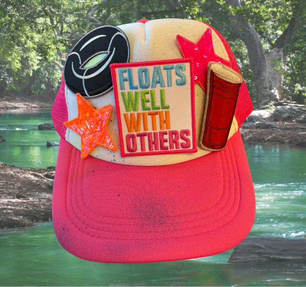 Floats Well With Others Trucker Hat
