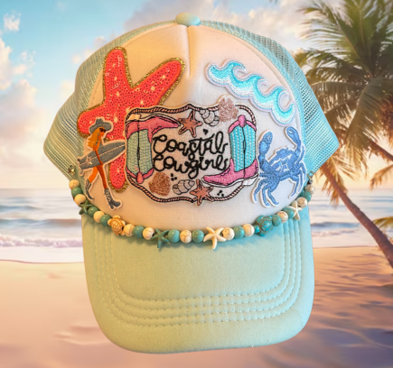 Coastal Cowgirl Trucker Hat
