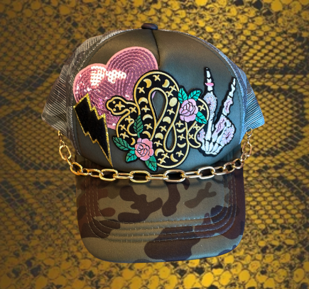 Wicked Bloom Trucker Hat