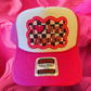 I Heart Hot Dads Trucker Hat