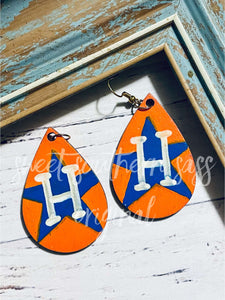 Houston Astros Earrings