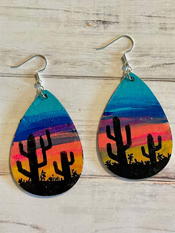 Saguaro Sunset Earrings