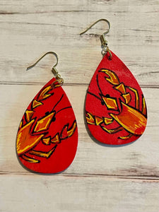 Crawfish Season Earrings