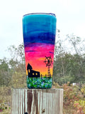 Sunset Texas 30oz Tumbler RTS